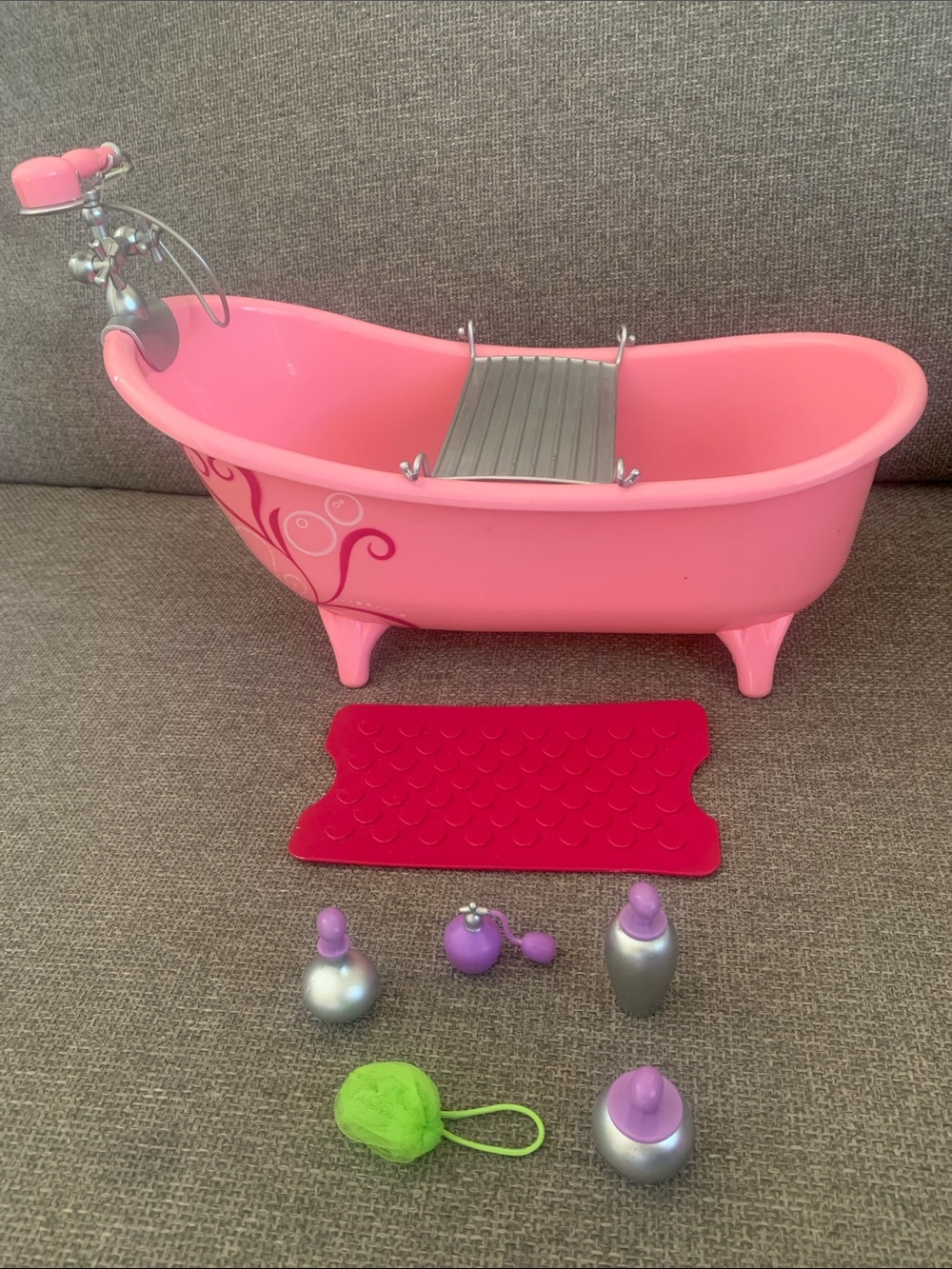 Our Generation Bathtub Playset with Accessories for 18” Dolls